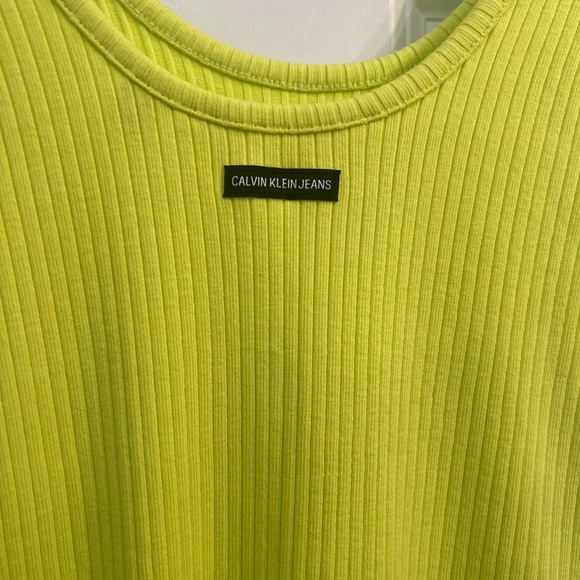Calvin Klein Jeans Neon Dress - Picture 1 of 4